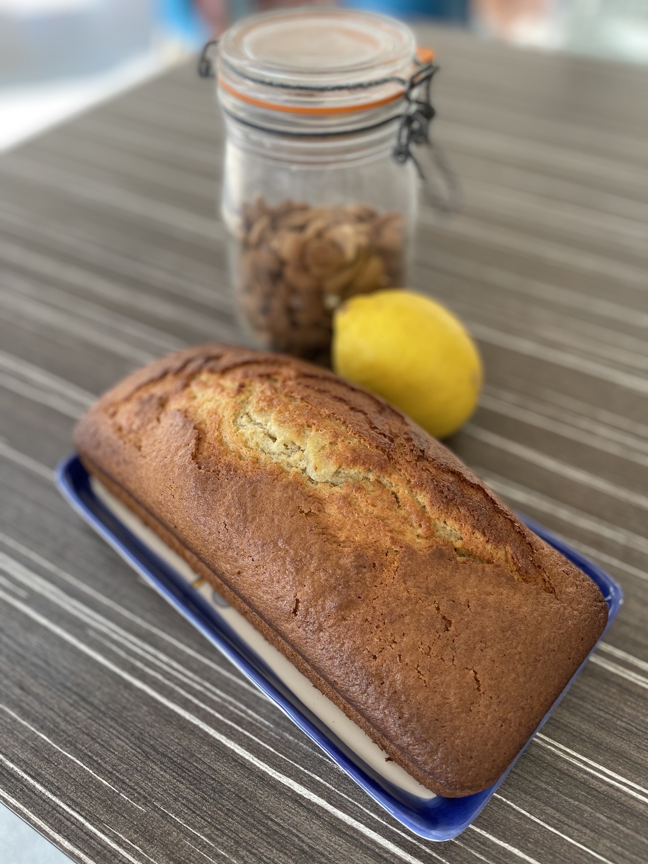 Recette du cake citron, amande, huile d’olive