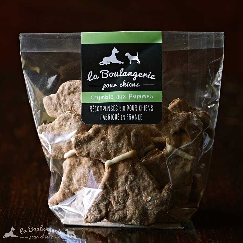 Biscuits Crumble aux Pommes BIO