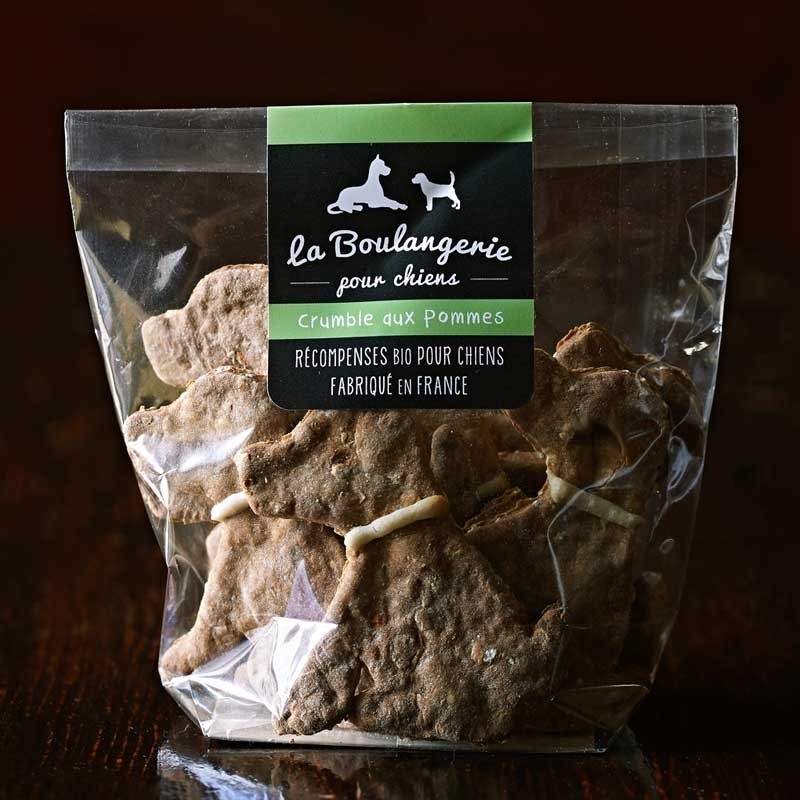 Biscuits Crumble aux Pommes BIO