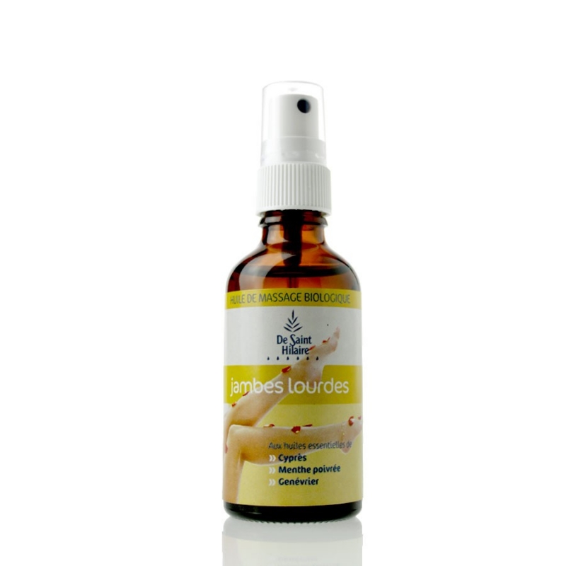 HUILE DE MASSAGE JAMBES LOURDES 50 ML*
