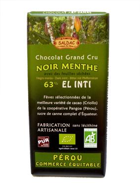 Chocolat Noir Menthe