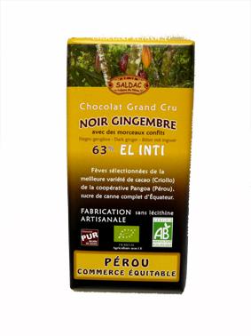Chocolat Noir Gingembre