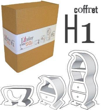 Coffret Créer ses meubles en carton H1