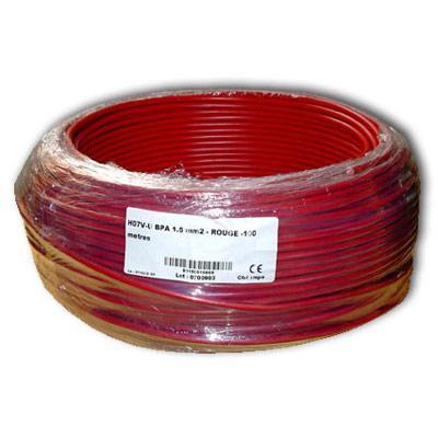 Fil blindé 1.5mm² / Bobine de 100m