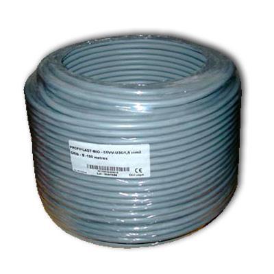 Câble blindé rigide 3G1.5 / Bobine de 100m