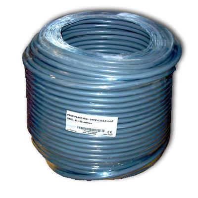 Câble blindé rigide 3G2.5 / Bobine de 100m