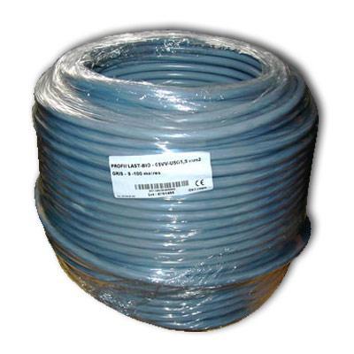 Câble blindé rigide 5G1.5 / Bobine de 100m