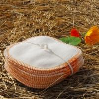 Lingettes lavables en coton BIO