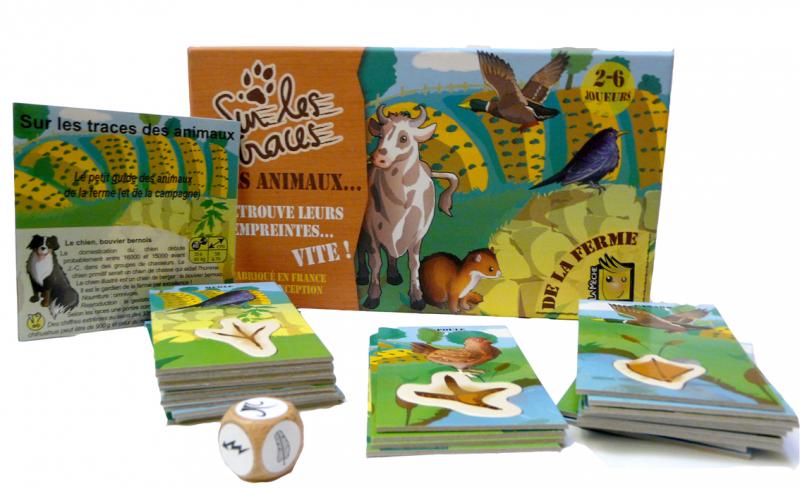 Sur les traces des animaux de la ferme