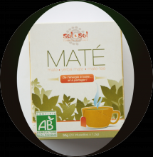 Maté nature bio 20 infusettes