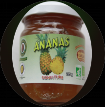 Confiture d’ananas bio