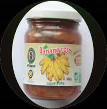 Confiture de banane rose bio