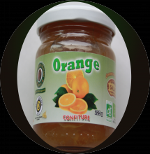Confiture d'orange bio