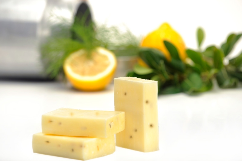 Savon Bio au lait de chèvre Alpine Verveine citronné/ Karité