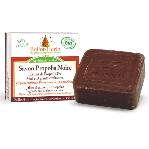 Savon Propolis Noire - Hygiène renforcée 