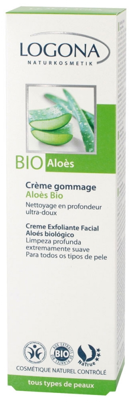 Crème de gommage Aloès Bio