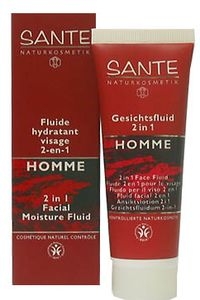 Fluide hydratant visage 2 en 1