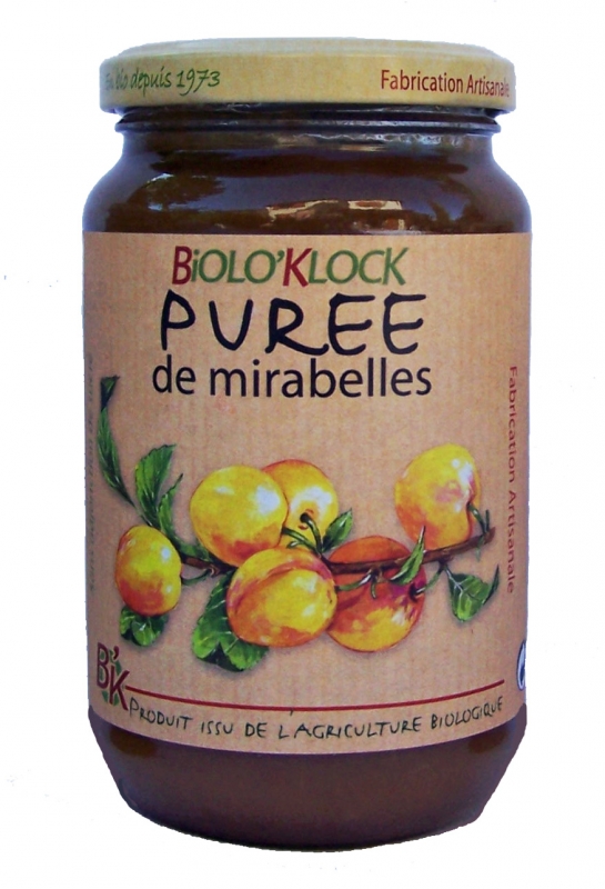 Purées de fruits - 100% fruits