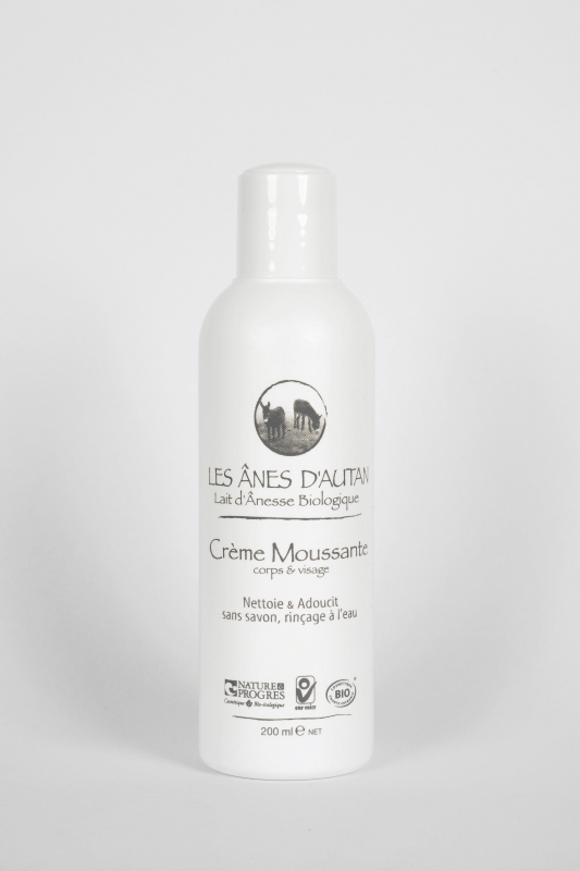 Crème Moussante 200 ml visage & corps