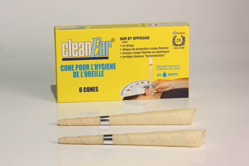 Cône CleanEar en étui de 6