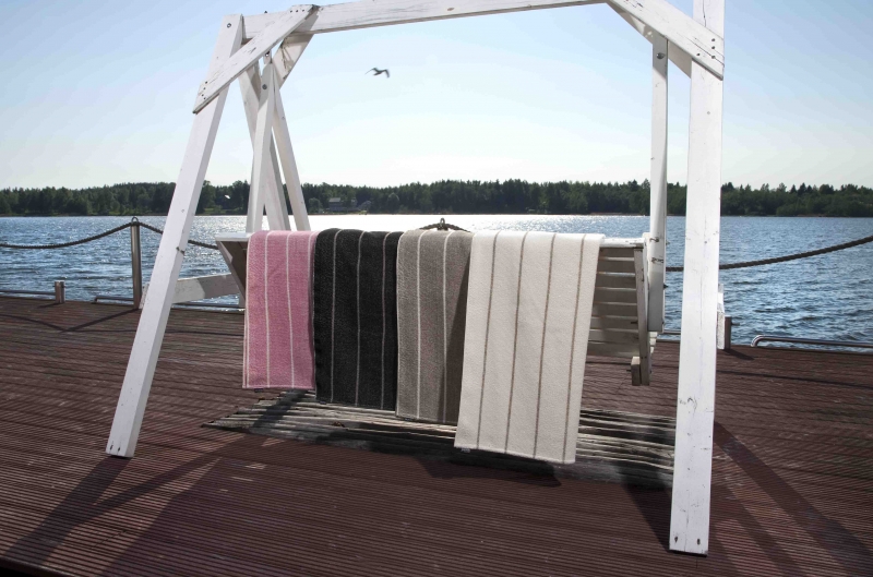 SERVIETTES DE TOILETTE EN LIN NATUREL