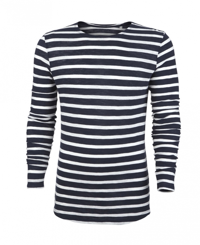 TEE-SHIRT MARINIÈRE MANCHES LONGUS BIO 