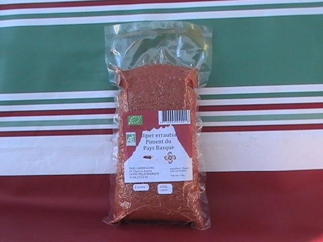 Poudre de piment du Pays Basque 500g