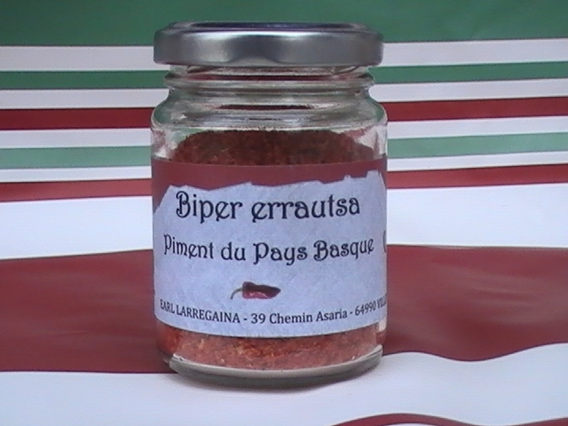 Poudre de piment du Pays Basque pot 40g