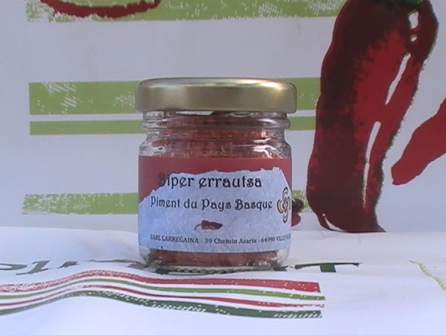 Poudre de piment du Pays Basque pot 20g