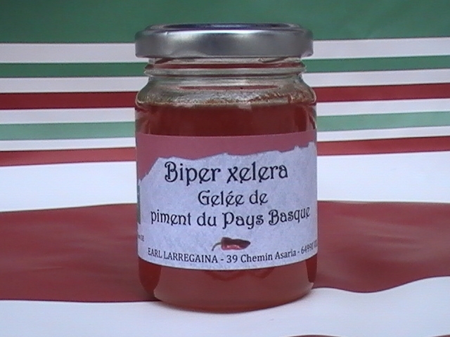 Gelée de piment du Pays Basque pot 100g