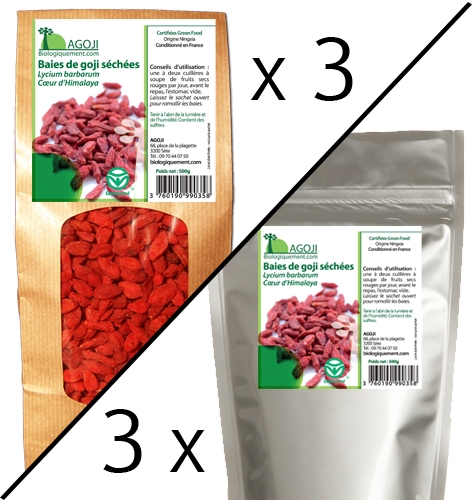 Goji naturel Ningxia Himalaya 1,5kg 