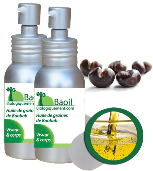 Baoil, huile de Baobab Bio AB 100 ml