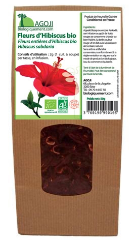 Fleur d'hibiscus Biologique 50g