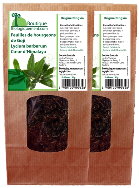 Thé de feuilles de Goji 100g 