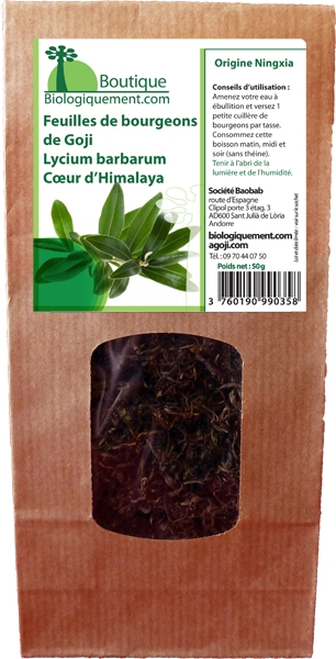 Thé de feuilles de Goji 50g 