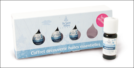 Coffret découverte huiles essentielles