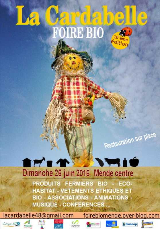 Foire aux produits biologiques de Mende