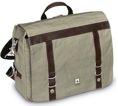 cartable besace en chanvre et coton bio