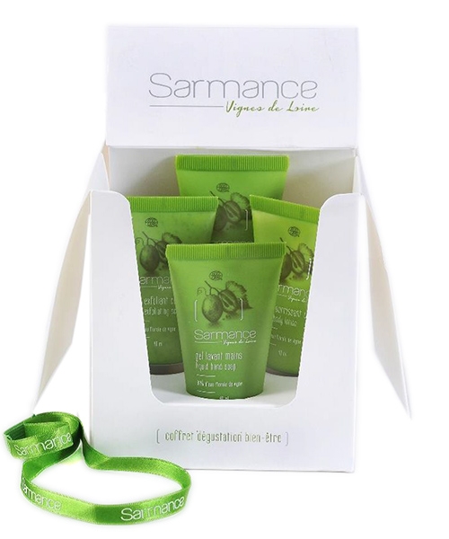 Coffret cosmétiques bio et local Sarmance