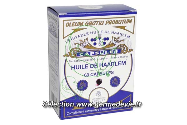 Huile de Haarlem 60 capsules