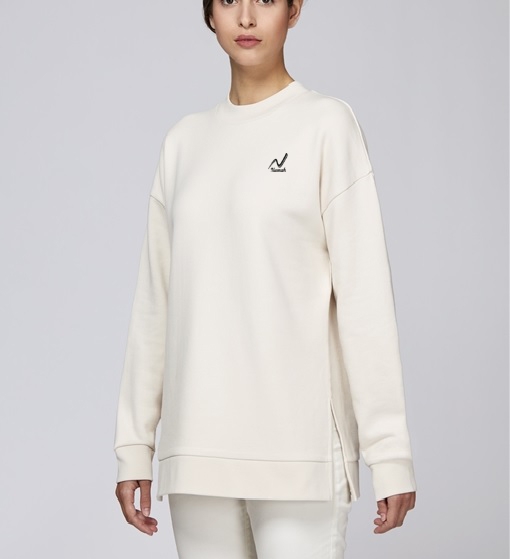 Sweat long 100% coton organique