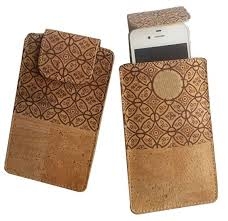Etui smartphone en liège 