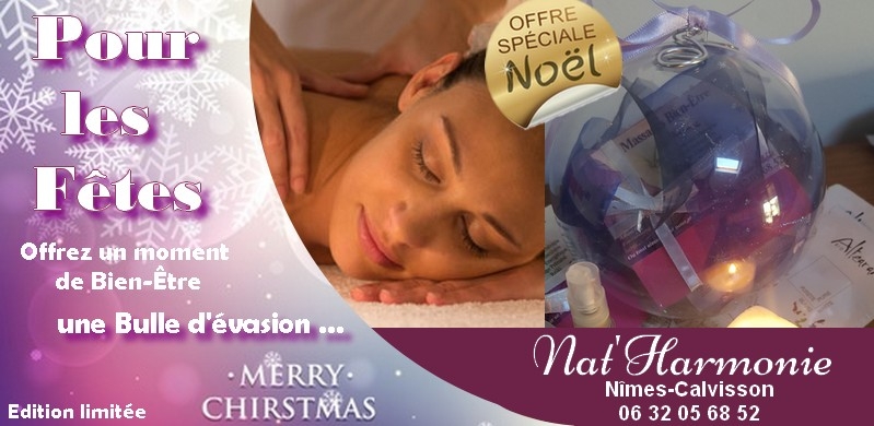 Offrez du Bien-Être et détente à Noël!