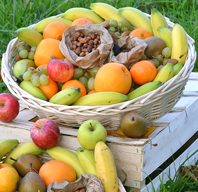 Corbeille fruits 25 personnes Kerbio