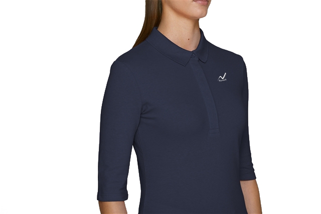 le polo mi manche pour femme 100 % bio