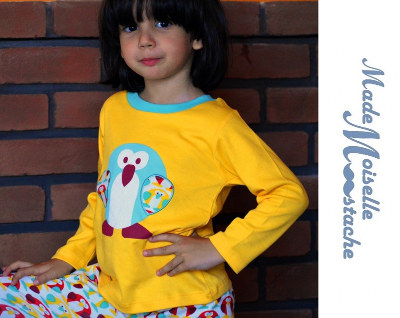 Longsleeve T-shirt Pingouin, 3 ans