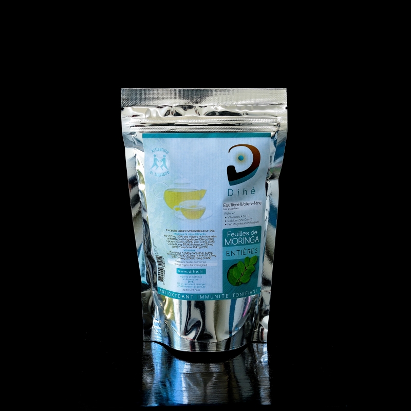 Feuilles de moringa bio pour infusions