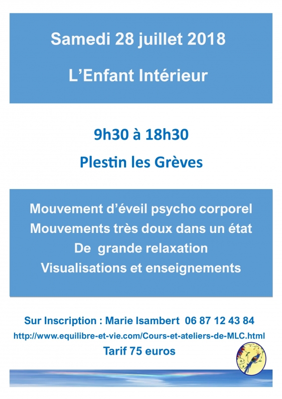 L'enfant intérieur  28 juillet 2018