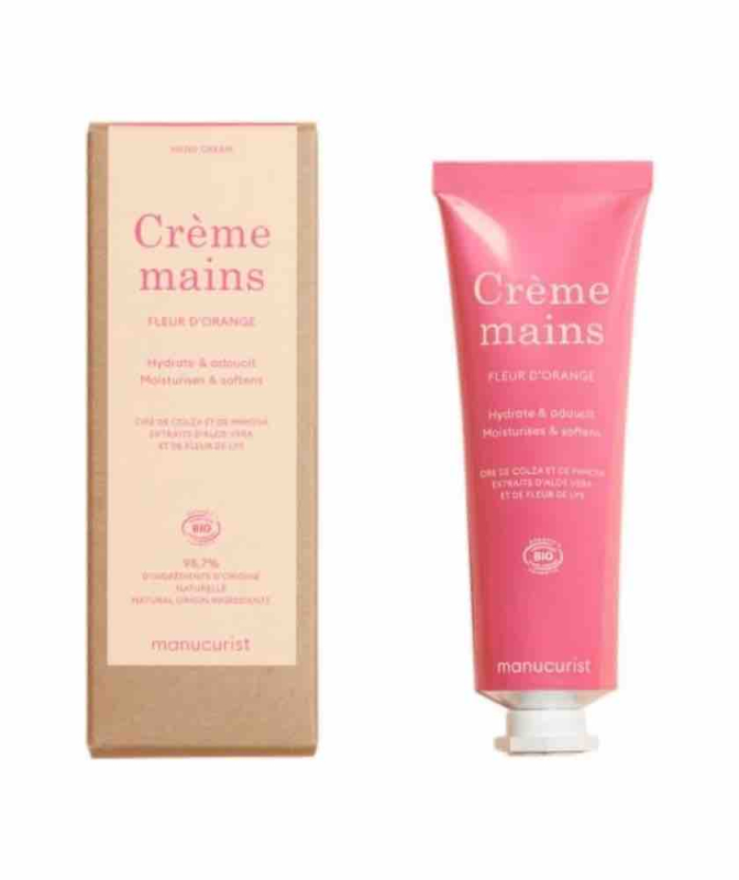 Crème Mains bio Fleur d'Orange