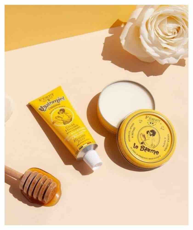 Hyalomiel Crème hydratante mains & pieds Parfum rose poudrée